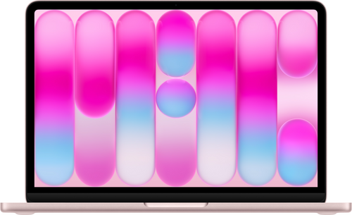 Apple 13-inch MacBook Neo: Apple A18 Pro chip with 6‑core CPU and 5‑core GPU, 8GB, 512GB SSD, Touch ID - Blush