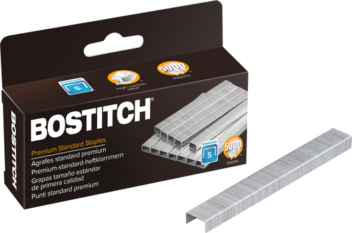 PaperPro Full Strip Standard Office Staples  5000/Box